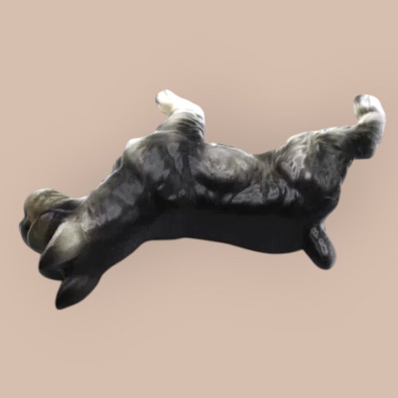 Vintage Lefton Japan Schnauzer Figurine Mid Century Modern - Picture 5 of 7